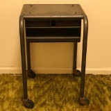 Vintage Metal Typewriter Stand