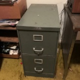 Metal 2 Drawer File Cabinet