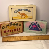 Vintage Lot of Camel Matches w/Collectible Tin