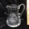 Small Glass Creamer