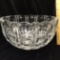 Large Crystal Serving Bowl