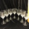 Set of 7 Crystal Stemware