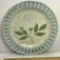 1995 Handpainted Decorative Floral Plate - Made in Italy