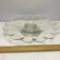 Large Glass Pedestal Cake Plate