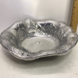 Nice Embossed Pewter Bowl - Made in India