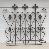 Awesome Indoor/Outdoor Heavy Iron Plant Holder Wall Hanging