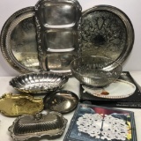 Lot of Misc Silver Plated Items