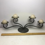 4 Arm Metal Candle Holder