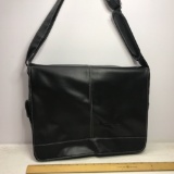 Black Advertisement Laptop Bag - Like New