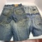 4 Pairs of Vintage Levis & Wranglers Cut -Offs