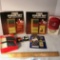 Lot of Cigarette Advertisement Items - Poker Set, Playing Cards, Hats, Lighter