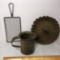 Lot of 3 Antique Kitchen Items