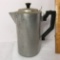 Vintage Miracle Maid Aluminum Coffee Pot w/Lid & Insert