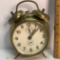 Vintage Brass Alarm Clock by Florn - Made in Germany