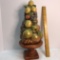 Vintage Ceramic Fruit Tree Statue