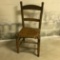 Vintage Wooden Children's Chair w/Cane Seat