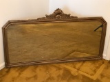 Large Antique Mirror w/Wooden Gilt Frame