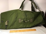 Vintage U.S. Military Tall Duffle Bag