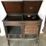 Antique Victrola in Cabinet