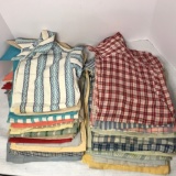 Large Lot of 1960's Short Sleeve Button Down Shirts