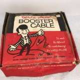 Vintage Tangle-Proof Booster Cables w/Box