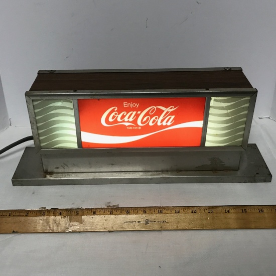 Vintage Coca-Cola Advertisement Light - Works