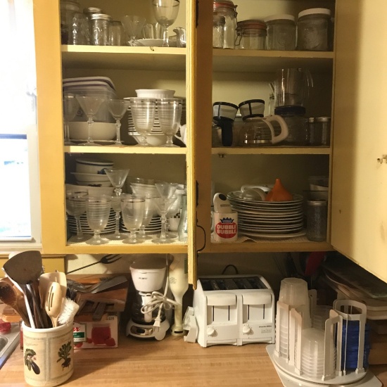 Awesome Cabinet & Counter Lot of Items
