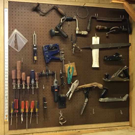 Wall Lot of Great Tools