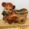 Vintage Terry Bear Pottery Planter