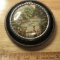 Vintage Asheville, N.C. Souvenir Powder Compact