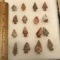 Lot of Small Arrowheads