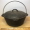 Vintage Cast Iron Lidded Pot