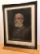 Robert F. Lee Print in Ornate Wooden Frame