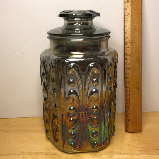 Iridescent Apothecary Style Jar
