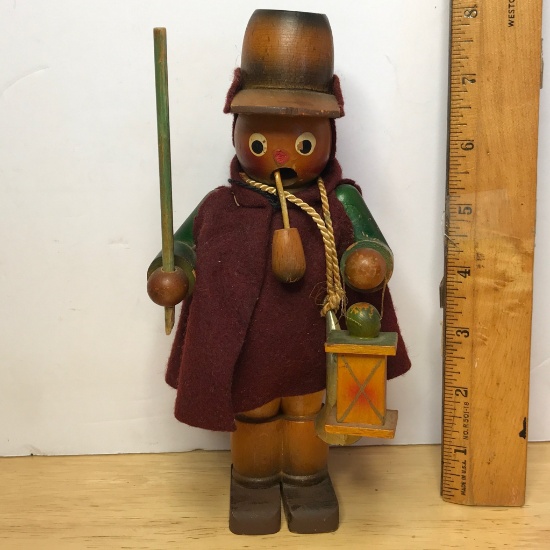 Vintage Wooden Soldier Grinder