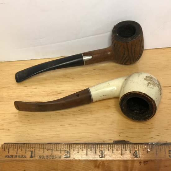 Pair of Vintage Smoking Pipes