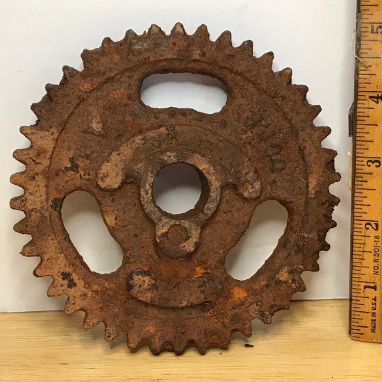 Antique Rusted Gear