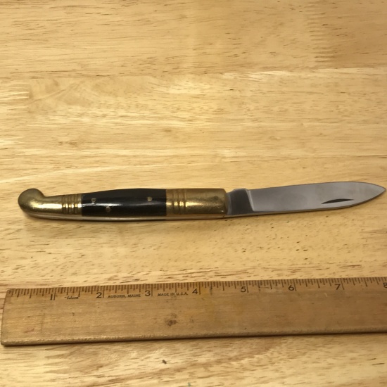 Vintage Pocket Knife w/Brass Ends