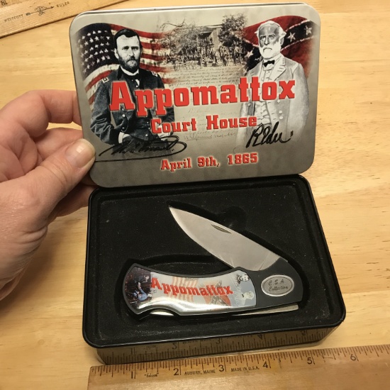 Appomattox Court House Pocket Knife