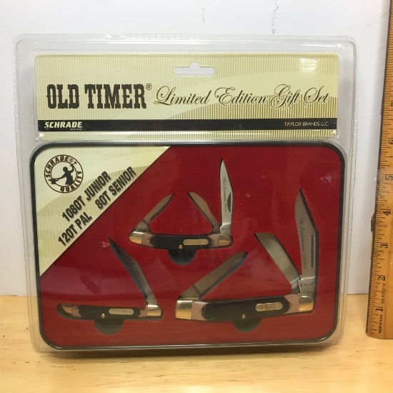 Old Timer Limited Edition Schrade Gift Set