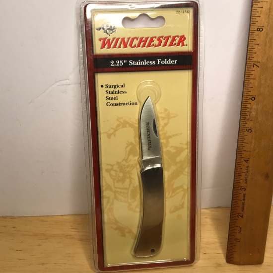 Winchester 2.25" Stainless Folder Knife