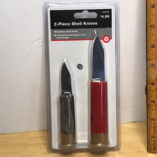 2-Pc. Shell Knives
