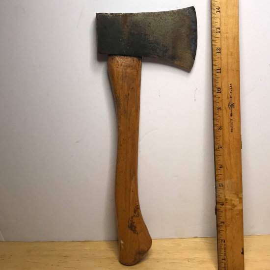 Axe with Wooden Handle