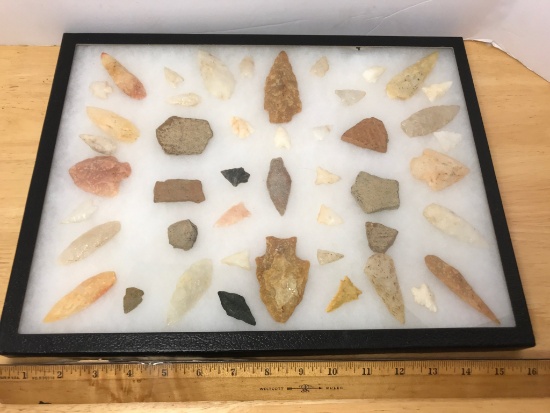 Lot of Old Dug Arrowheads