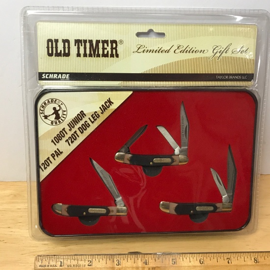 Old Timer Schrade Limited Edition Gift Set