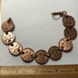 1997 Copper Penny Bracelet