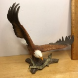 1989 Porcelain Eagle Figurine