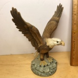 Vintage Andrea by Sadek Porcelain Eagle Figurine