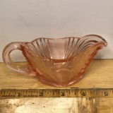 Pink Depression Glass Creamer