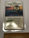 Great Smoky Mountain National Park Commemorative Quarter